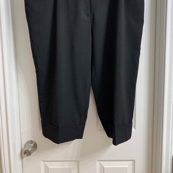 Worthington Woman Black Stretch Capri Pants, Size 24W, NWOT - Picture 4 of 6